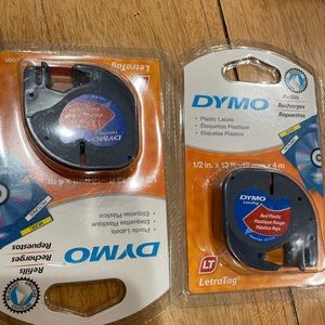 Dymo cartridges lots of 2